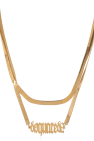 Dsquared2 GOLD Long necklace with logo