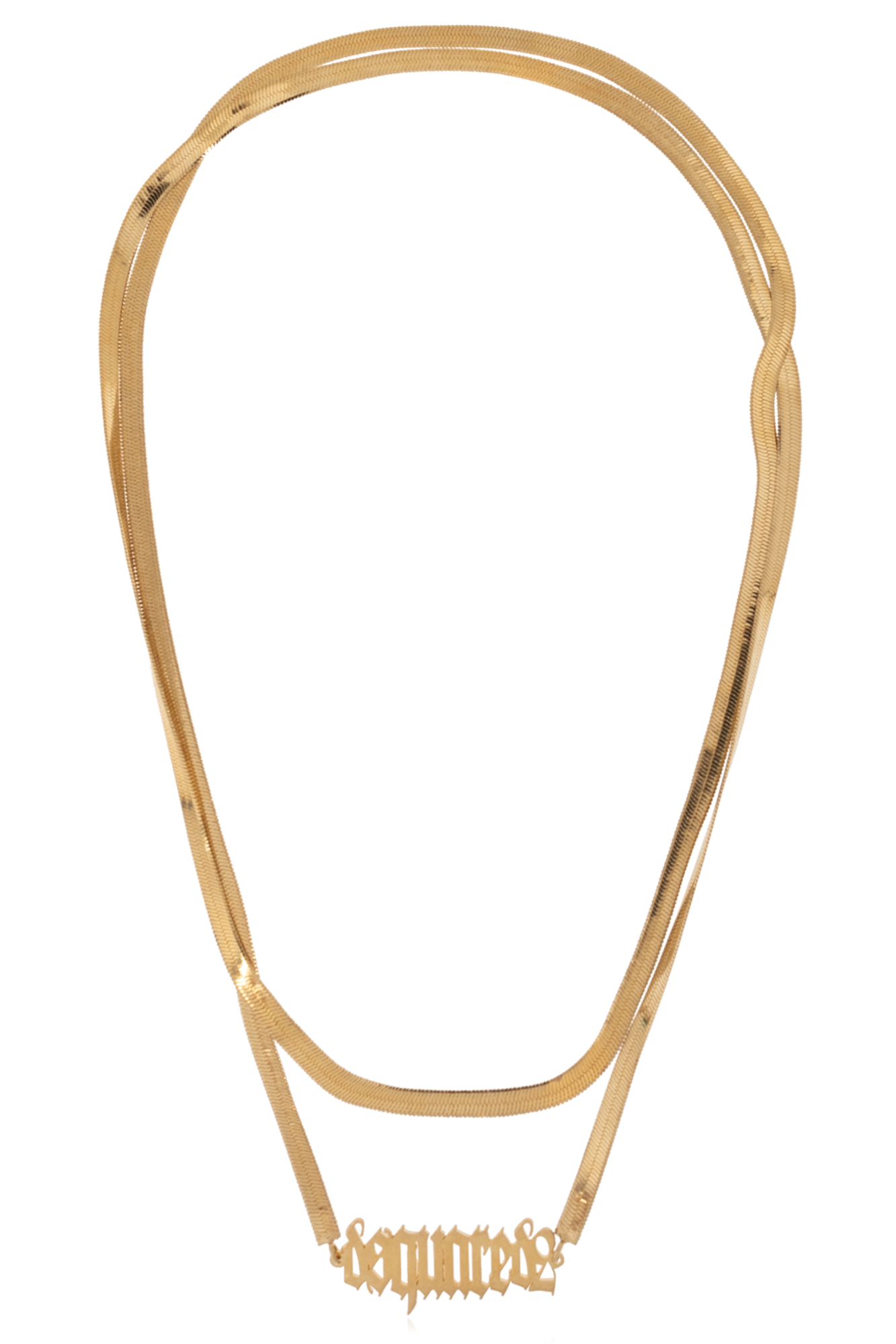 Dsquared2 Long necklace with logo