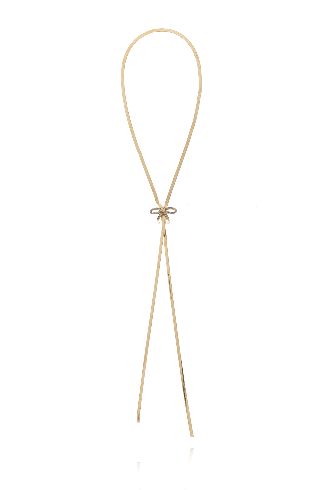 Dsquared2 Long necklace with bow