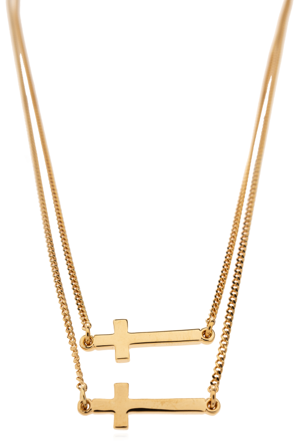 Short necklace with a religious motif od Dsquared2