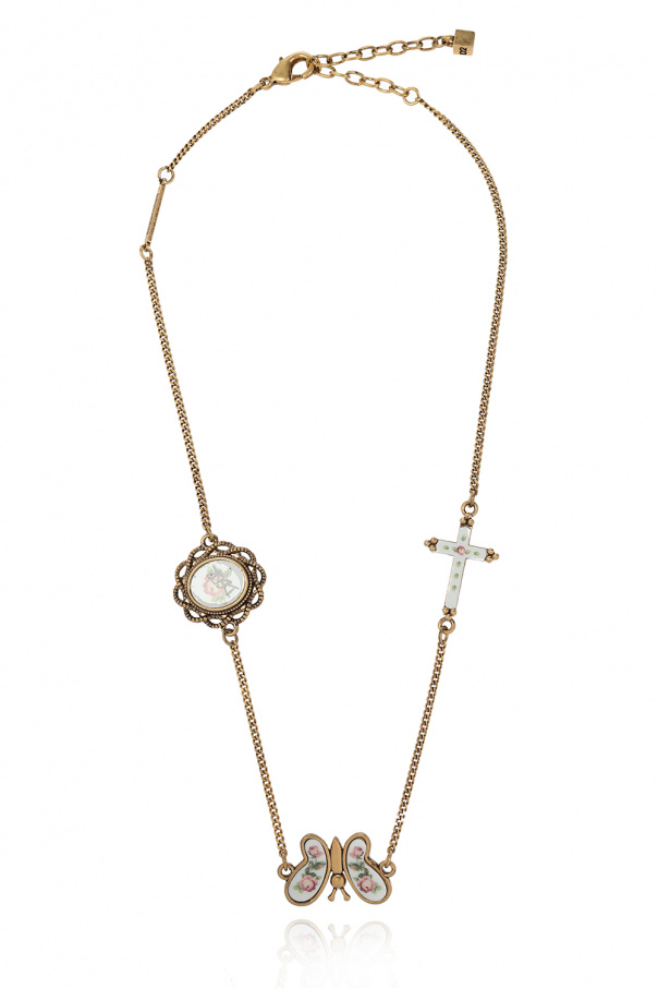 Dsquared2 Brass necklace