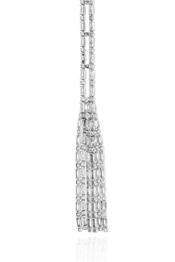 Dsquared2 Collar con cristales brillantes