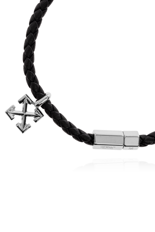 Off-White Pulsera de cuero