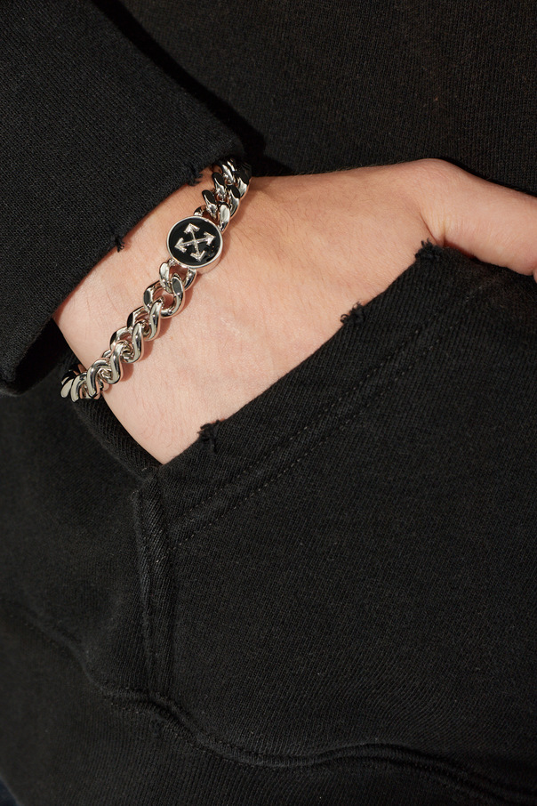 Off-White Pulsera de latón