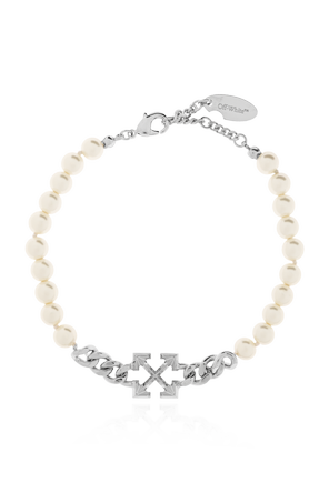 Bracelet with faux pearl