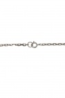 Off-White SILVER Logo necklace