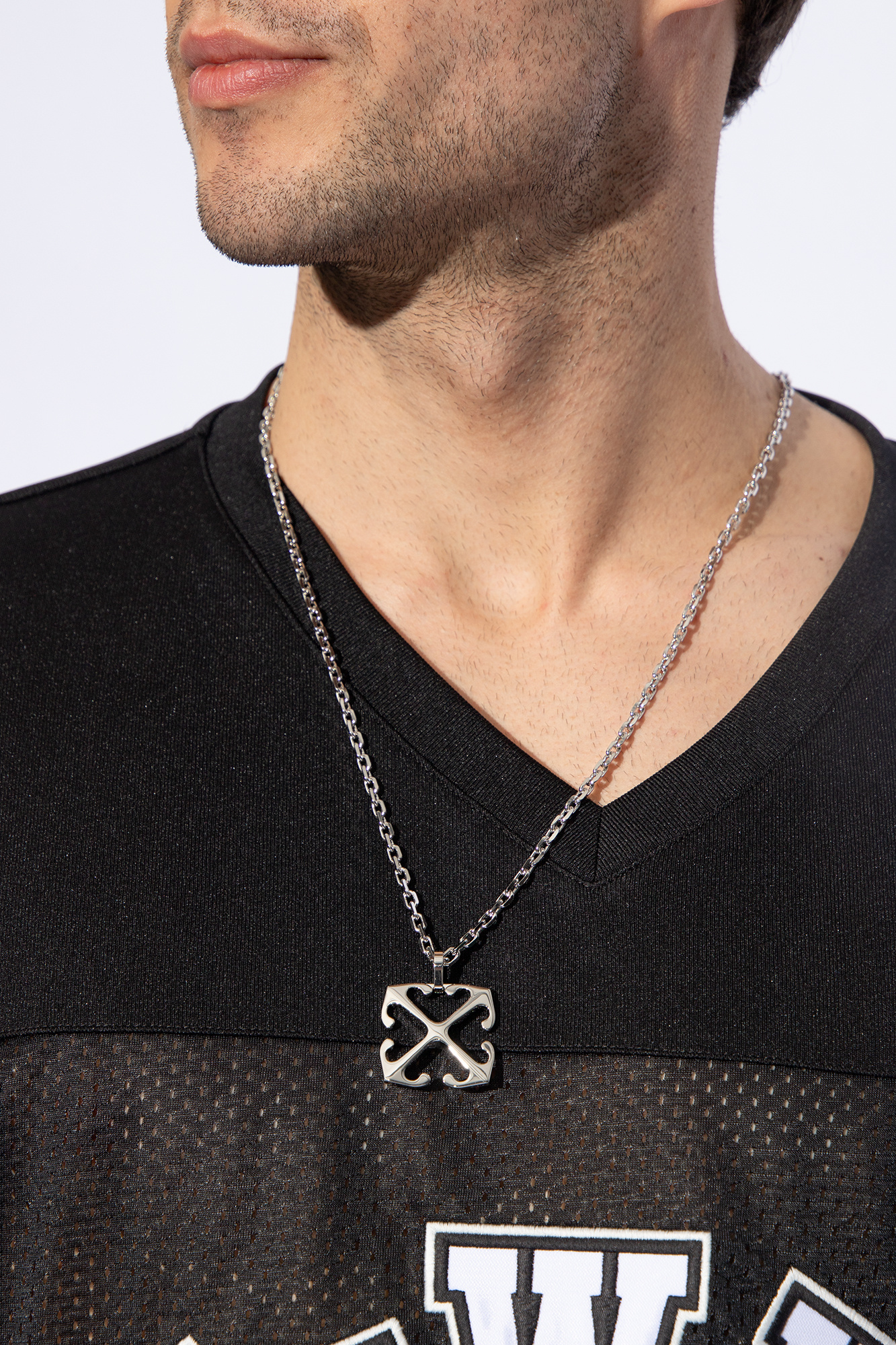 Off-White Brass necklace