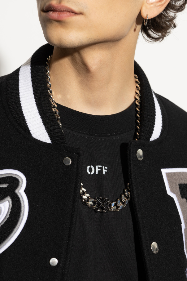 Off-White Necklace with logo