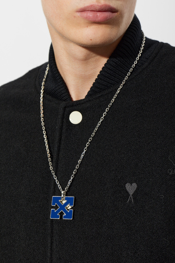 Off-White Collar con colgante