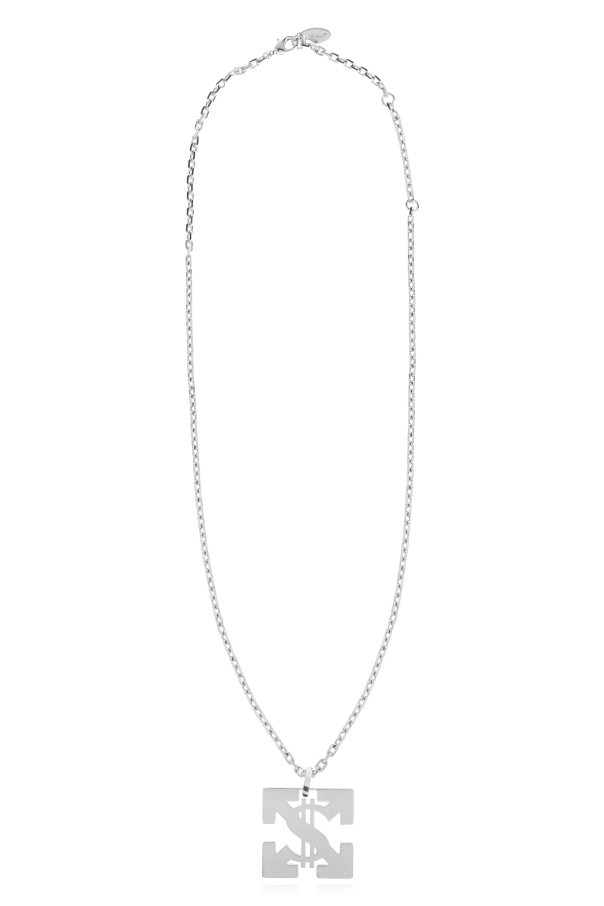 Off-White Necklace with pendant