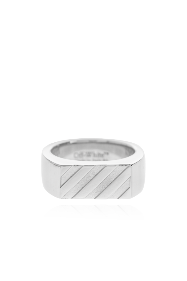 Brass signet ring od Off-White