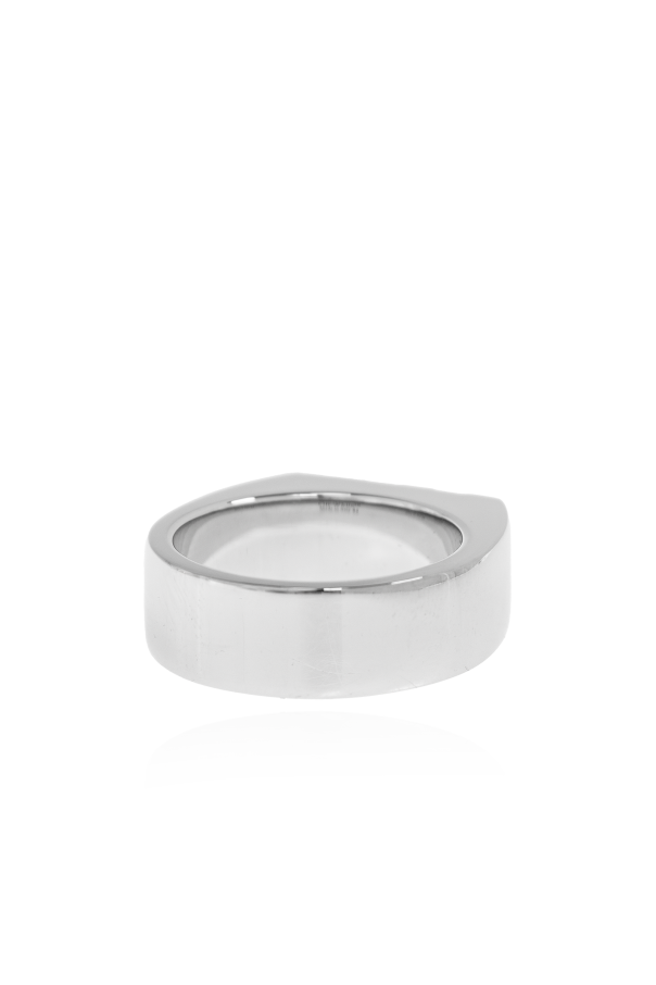 Off-White Brass signet ring