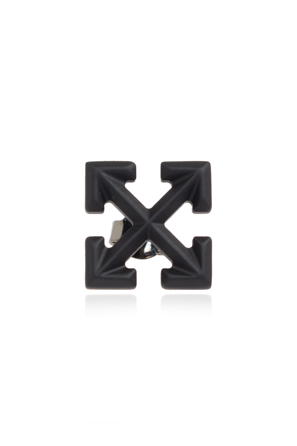 Single earring in logo shape od Off-White