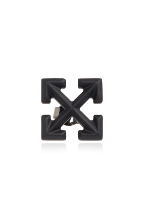 Single earring in logo shape