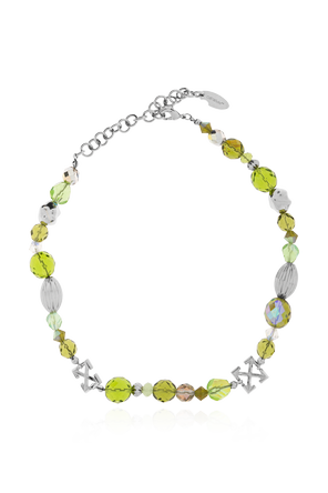 Short logo necklace