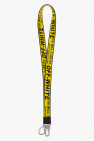 Off-White YELLOW Lanyard with logo