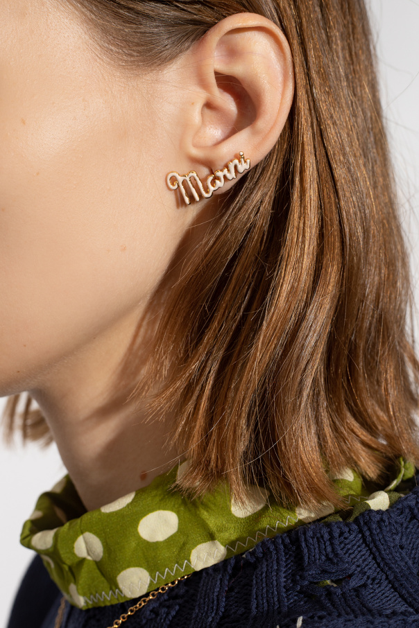 Marni Earrings with logo