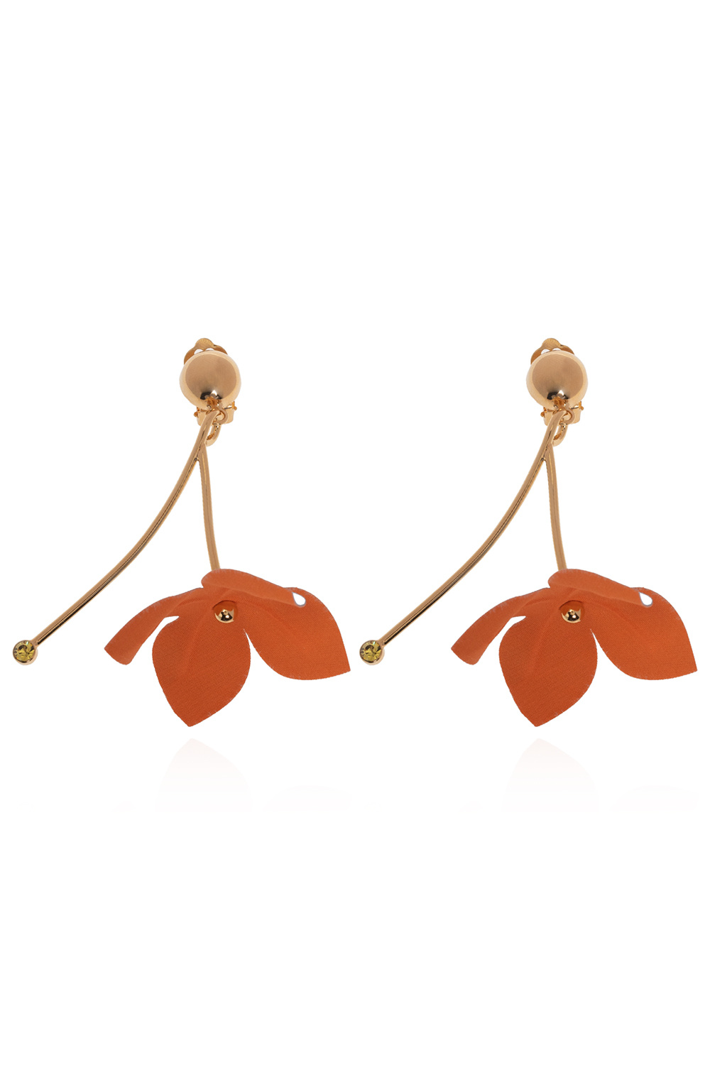 Marni Clip-on earrings with floral motif