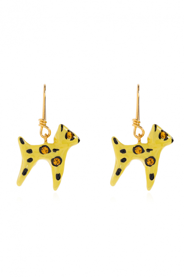 Marni Earrings with animal motif