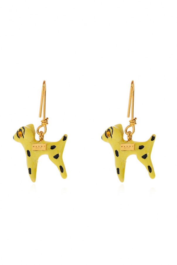 Marni Earrings with animal motif