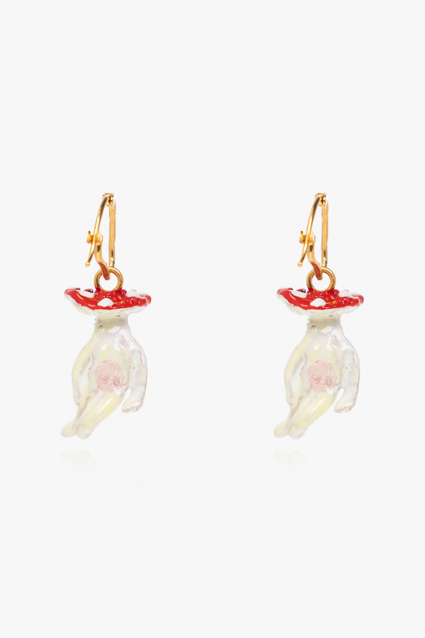marni Wei Earrings with floral motif