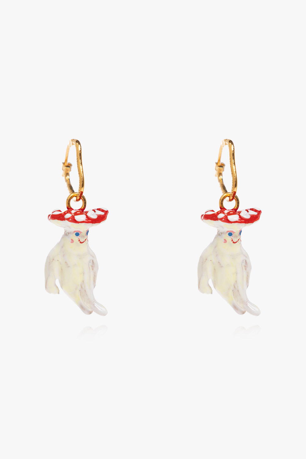 Marni Earrings with floral motif