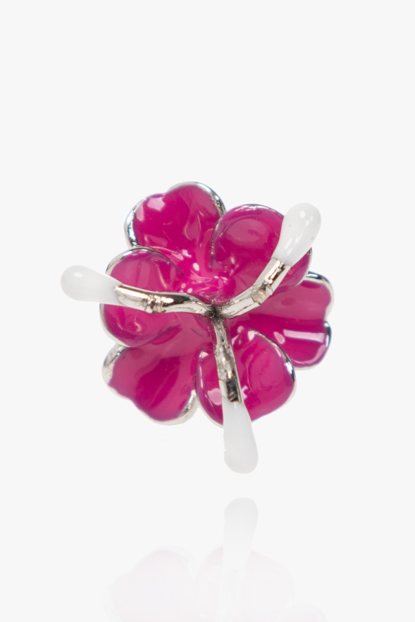 marni oversize Flower-shaped earrings