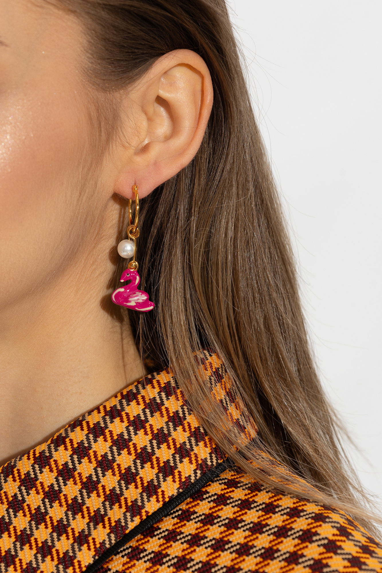 marni button-embellished Earrings with pendants