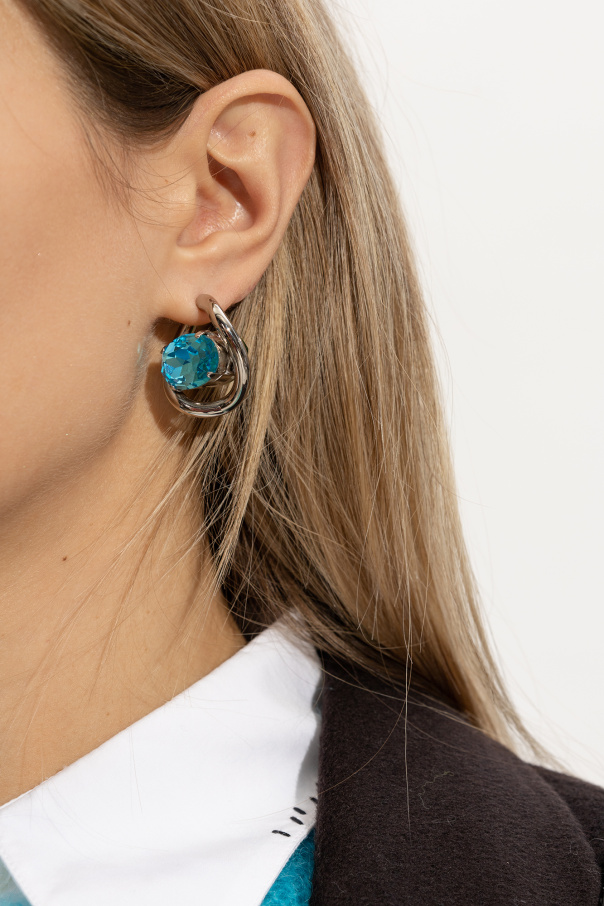 Marni Crystal-embellished earrings