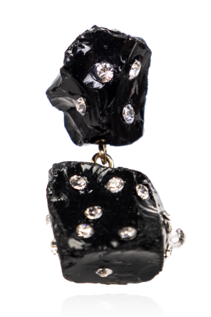 Marni Obsidian earrings