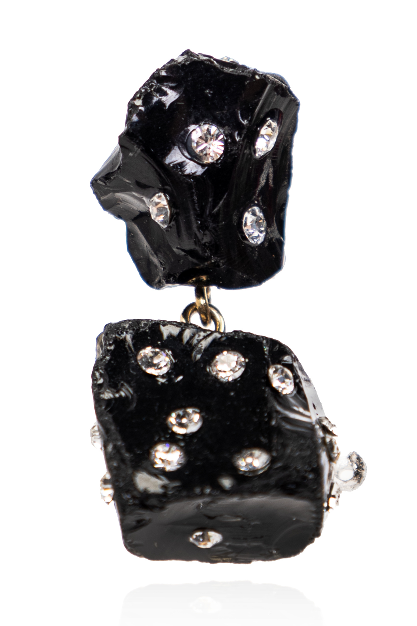 Marni Obsidian earrings