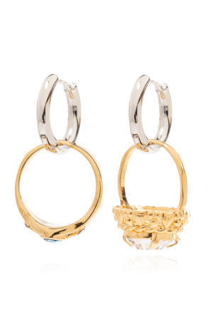 Marni dog-charm Earrings with pendants