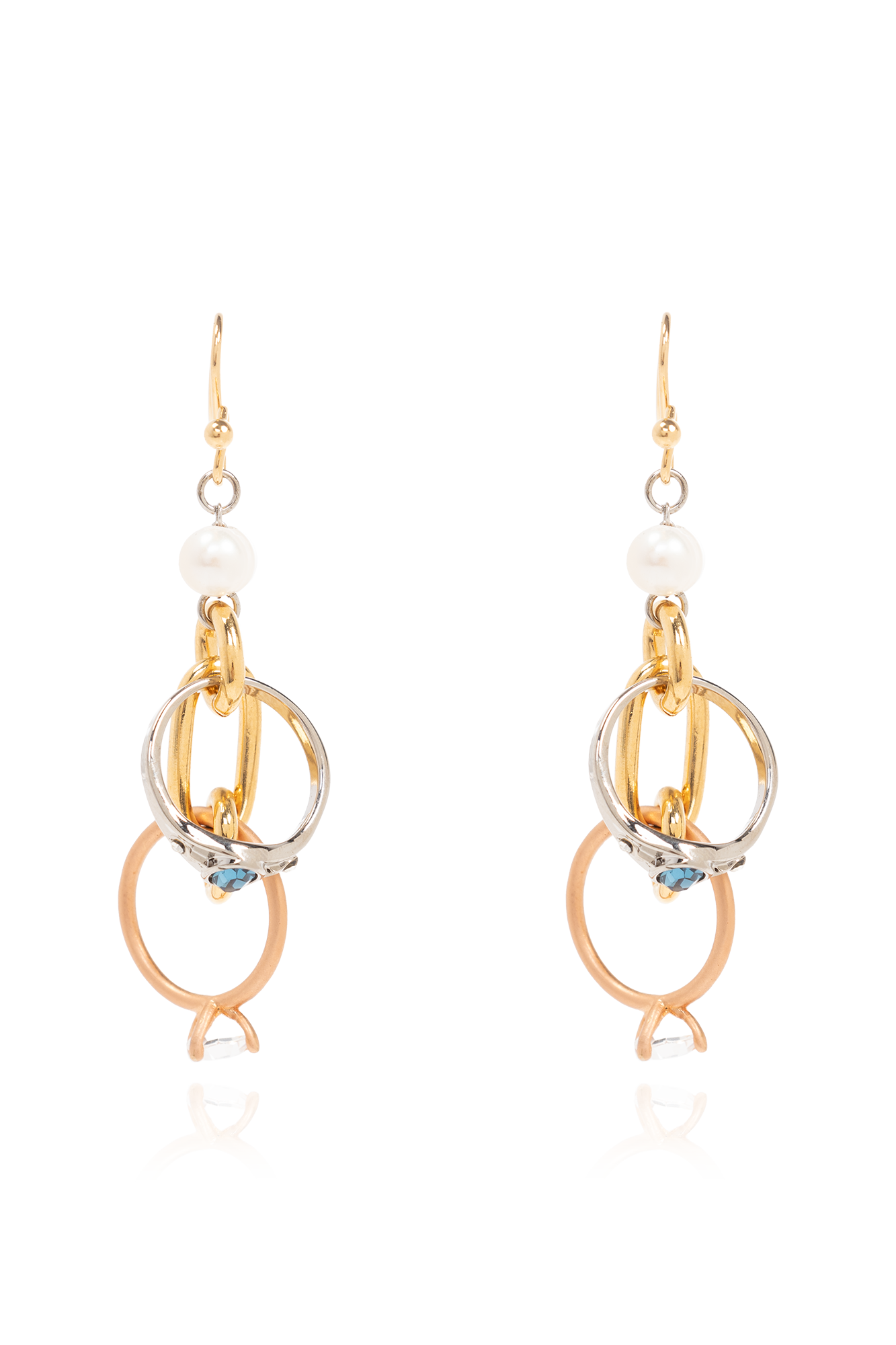 marni wrap-around Earrings with pendants