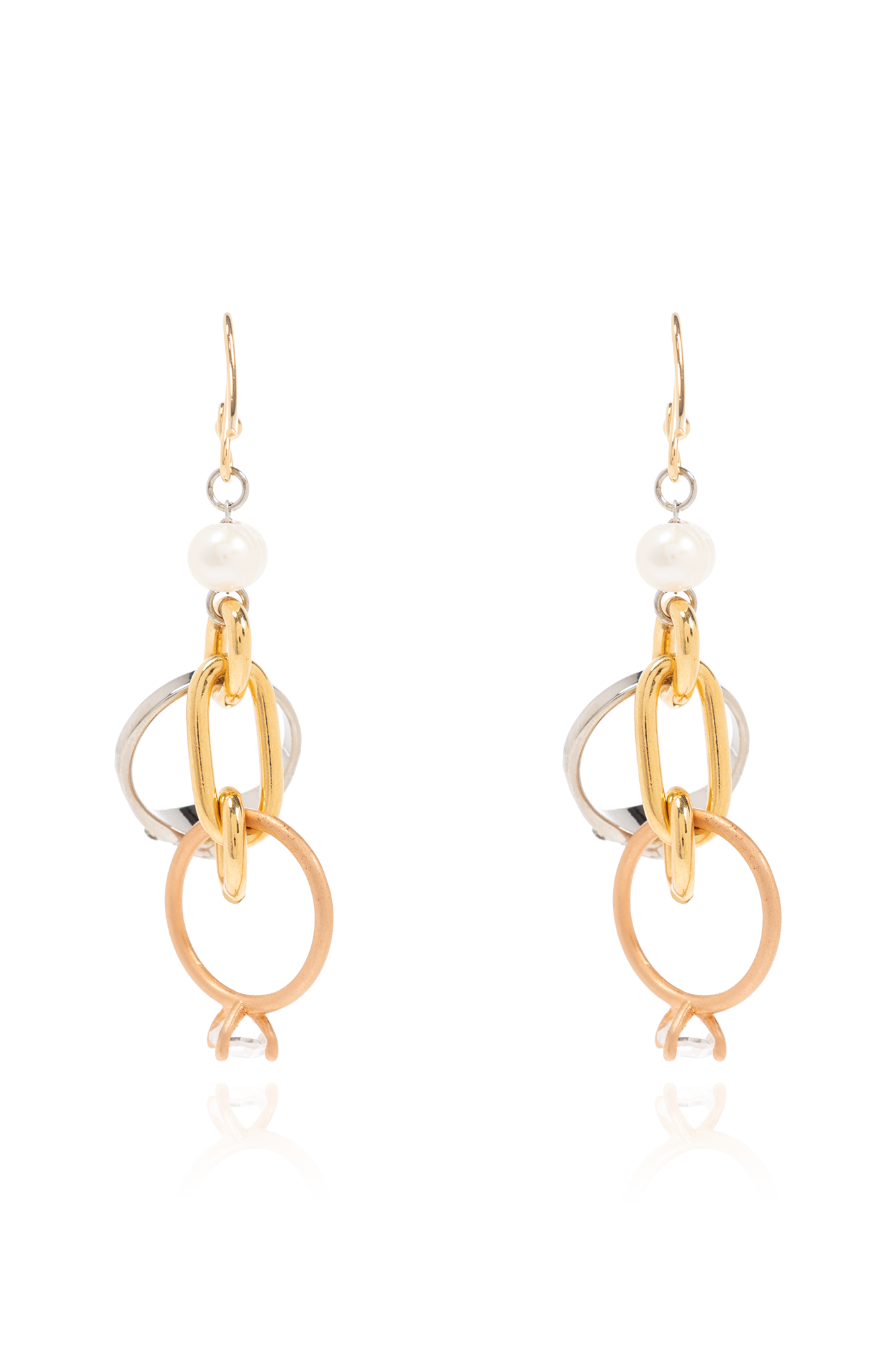 marni wrap-around Earrings with pendants