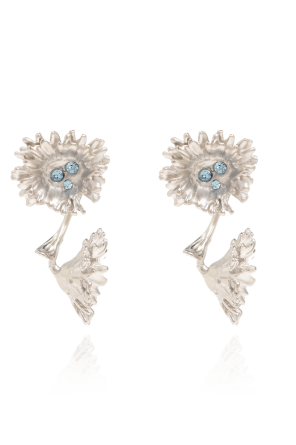 Earrings with daisy motif  od Marni
