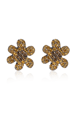Earrings with shimmering crystals od Marni