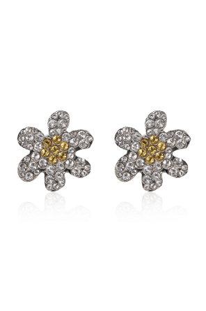 Earrings with shimmering crystals od Marni