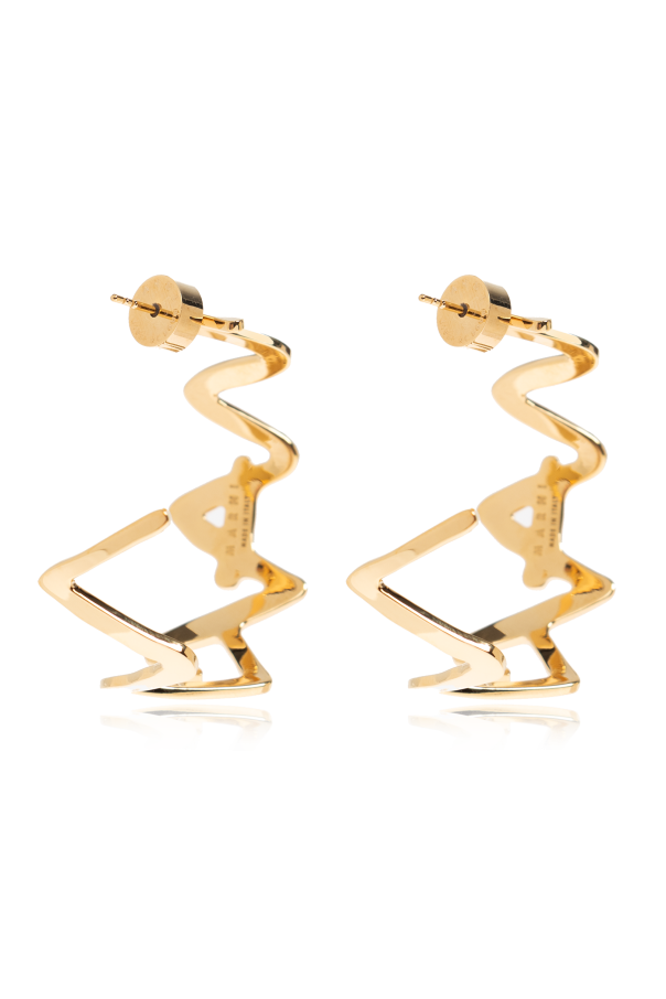 Marni Brass earrings