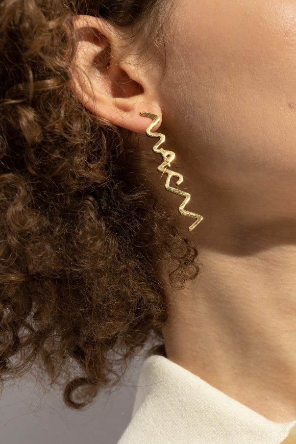 Marni Brass earrings