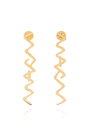 Brass earrings