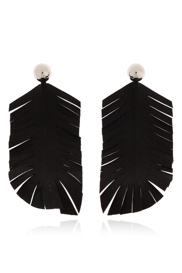 Feather-shaped earrings, zdjęcie 1 Feather-shaped earrings od Marni