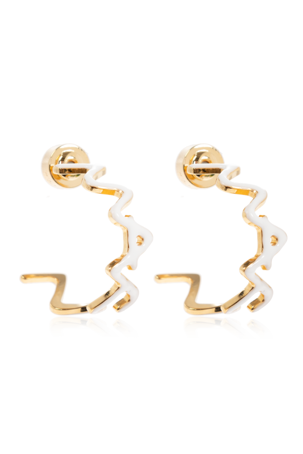 Earrings with logo od Marni