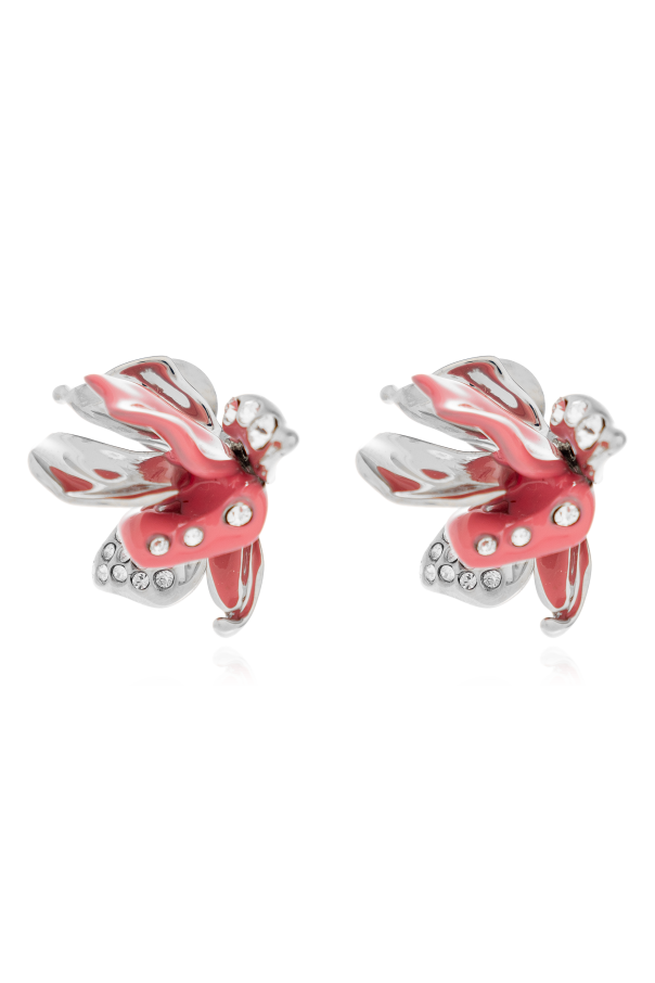 Brass earrings od Marni