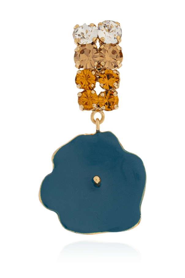 Marni Earrings with shimmering crystals