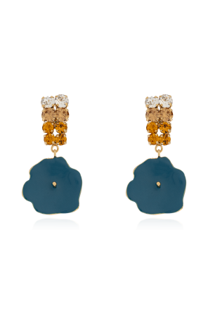 Ohrringe mit schimmernden Kristallen