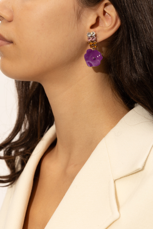 Marni Brass earrings
