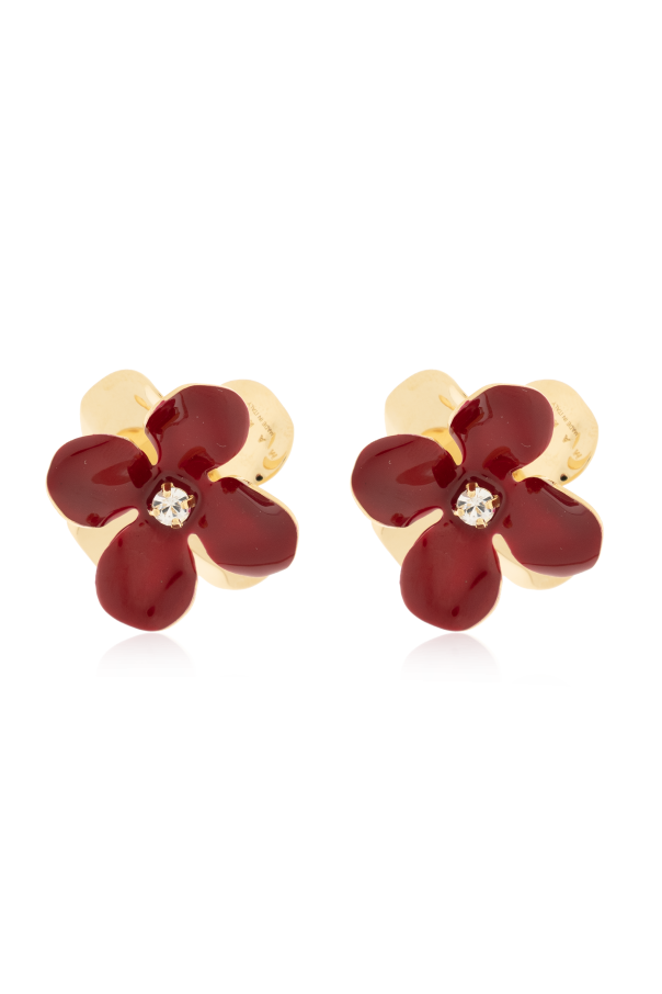 Flower-shaped earrings od Marni
