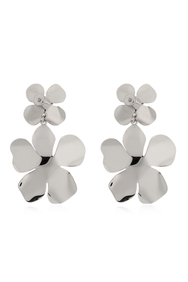 Marni Ohrringe mit Blumenmotiv