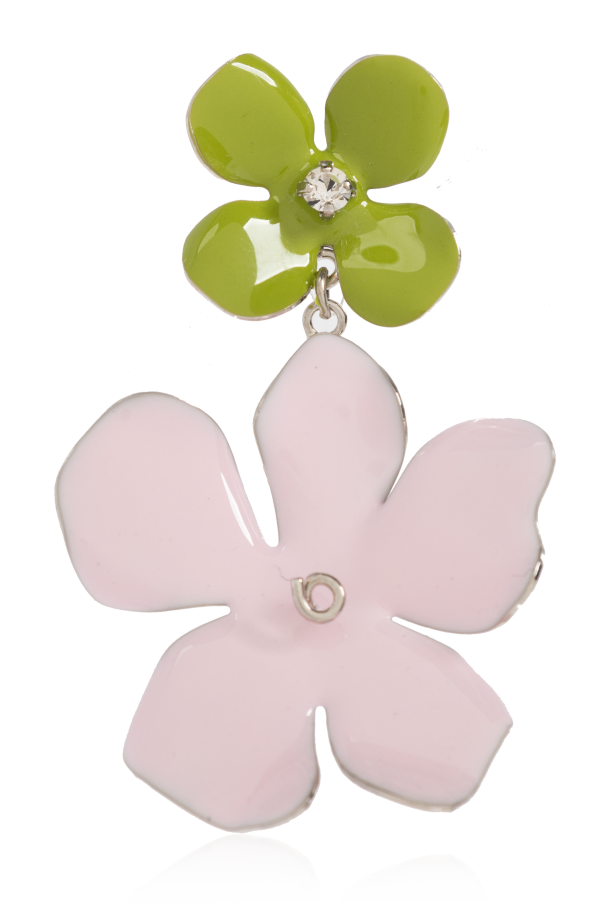 Marni Ohrringe mit Blumenmotiv