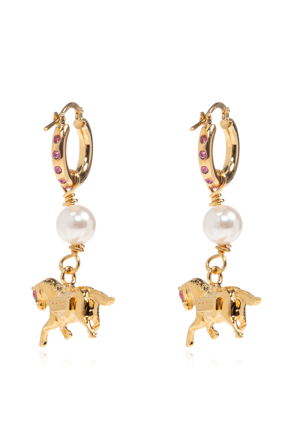 Marni Brass earrings